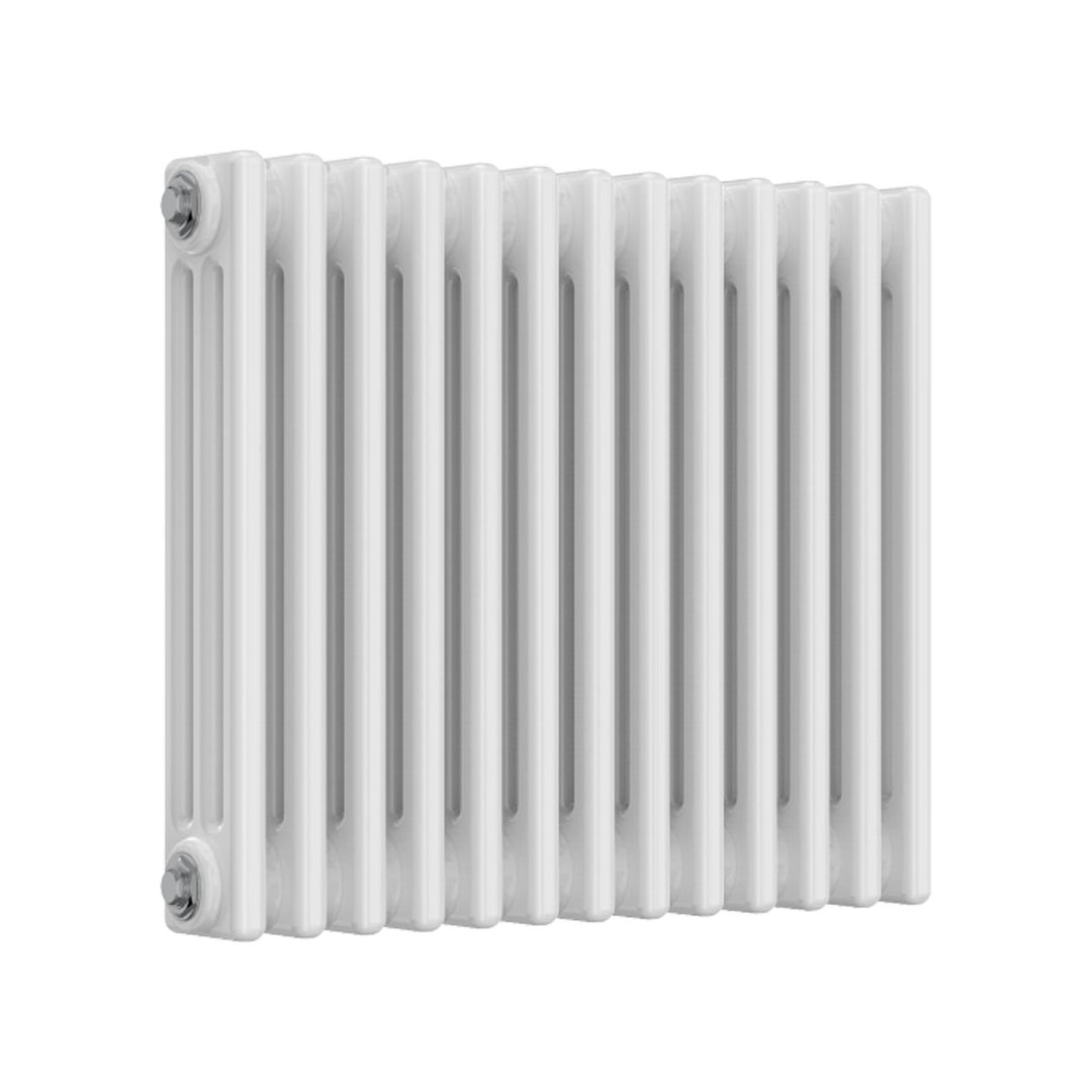 Ascari Classic 3 Column Designer Radiator 500mm x 605mm White