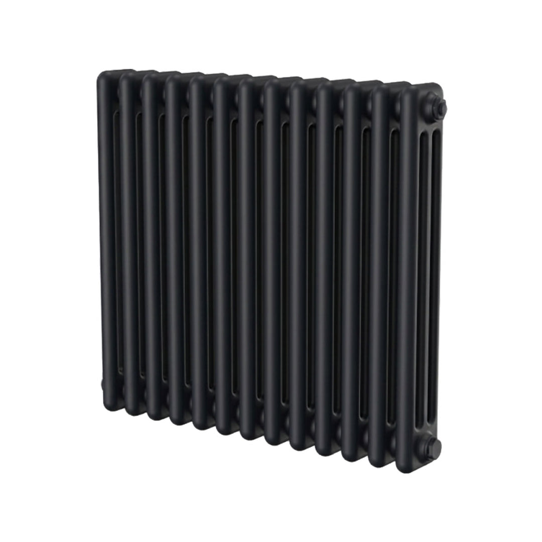 Ascari Classic 3 Column Designer Radiator 600mm x 605mm Black