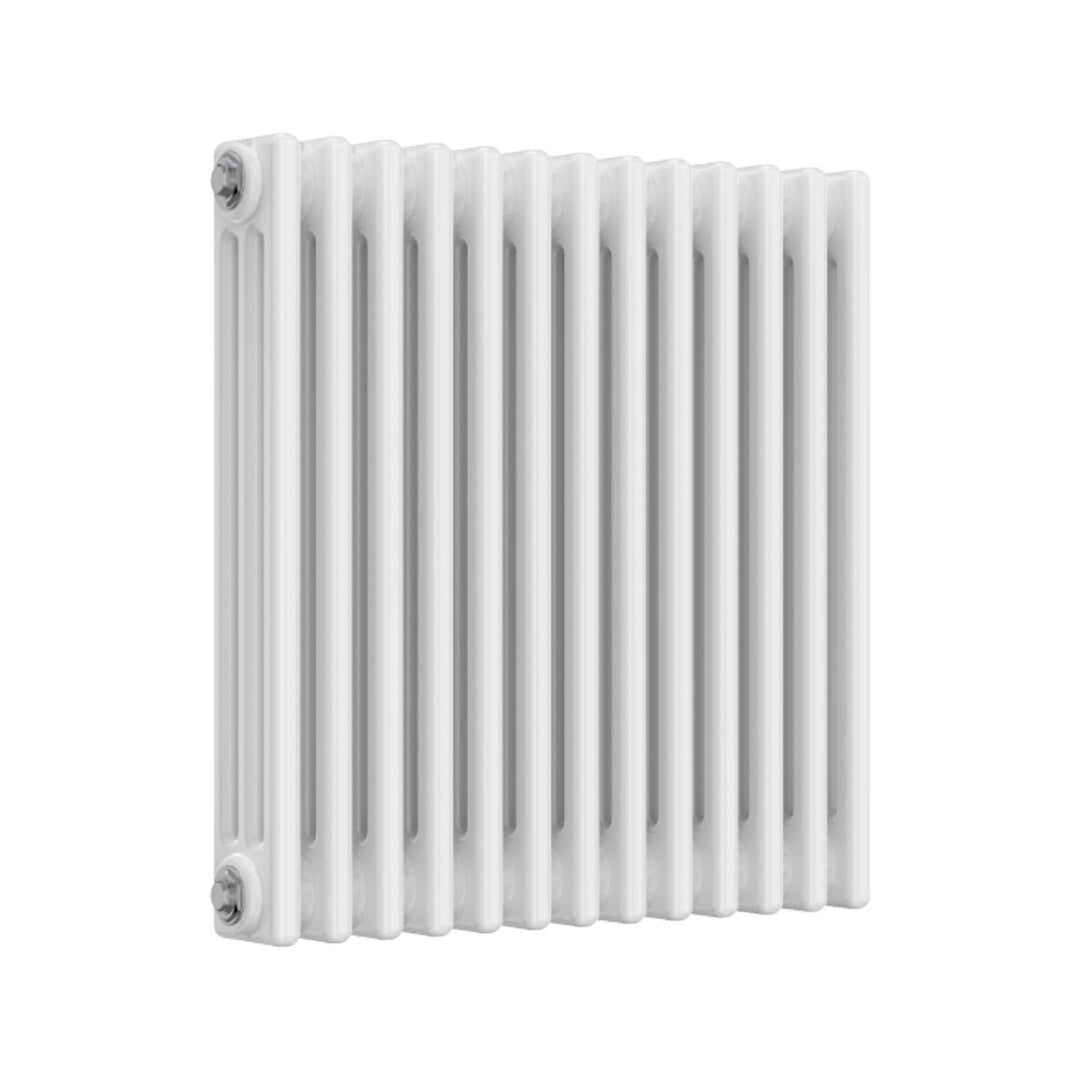 Ascari Classic 3 Column Designer Radiator 600mm x 605mm White