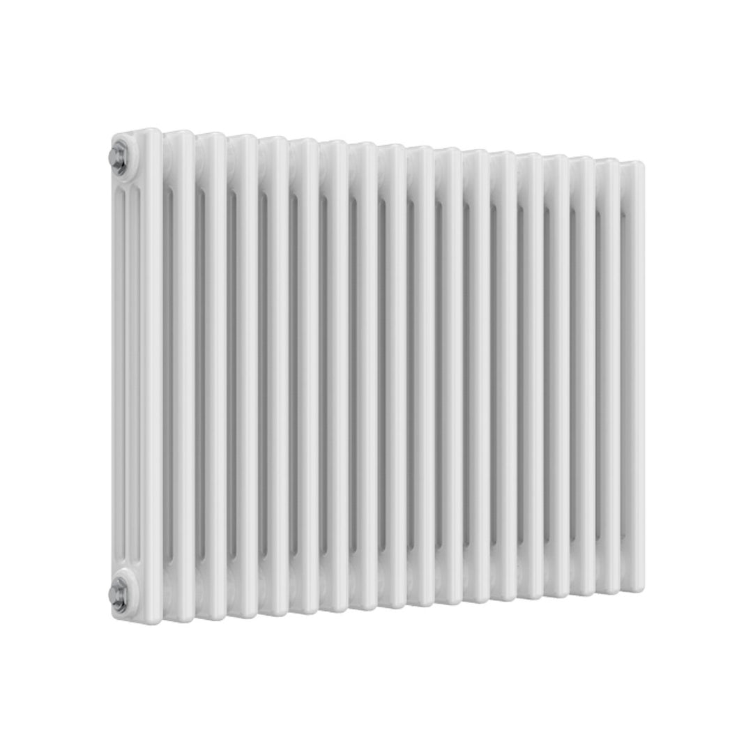 Ascari Classic 3 Column Designer Radiator 600mm x 830mm White