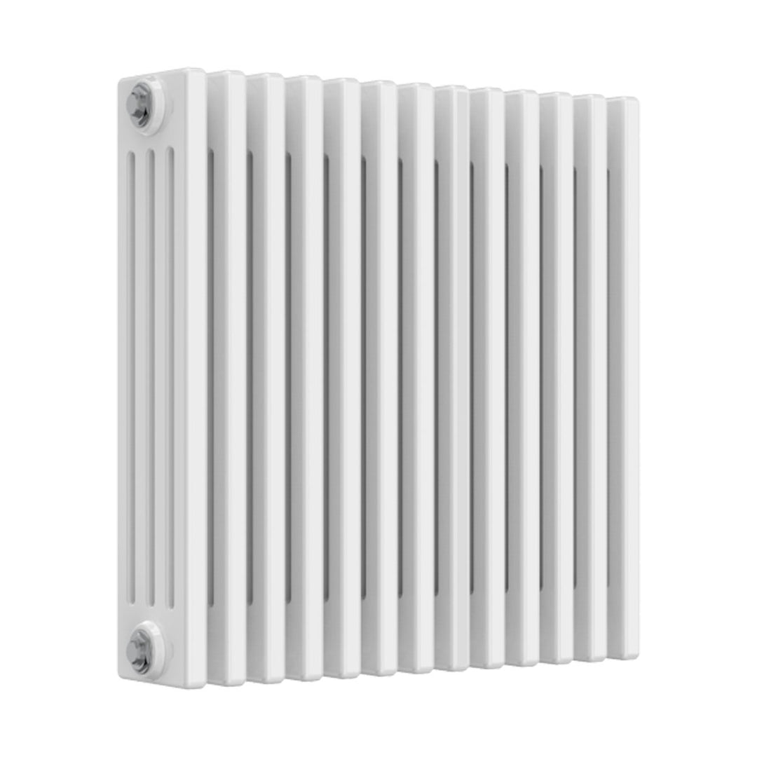 Ascari Classic 4 Column Designer Radiator 600mm x 605mm White