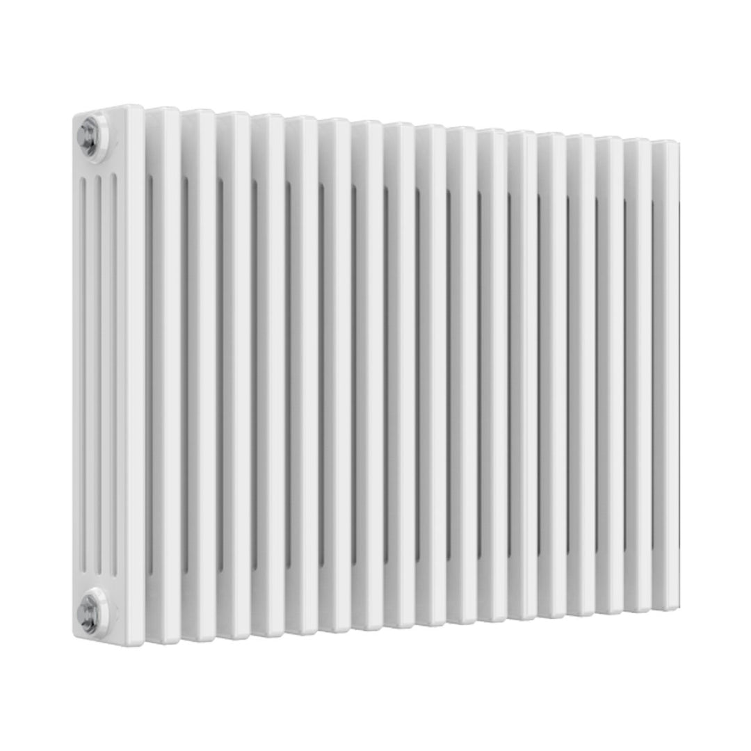Ascari Classic 4 Column Designer Radiator 600mm x 830mm White