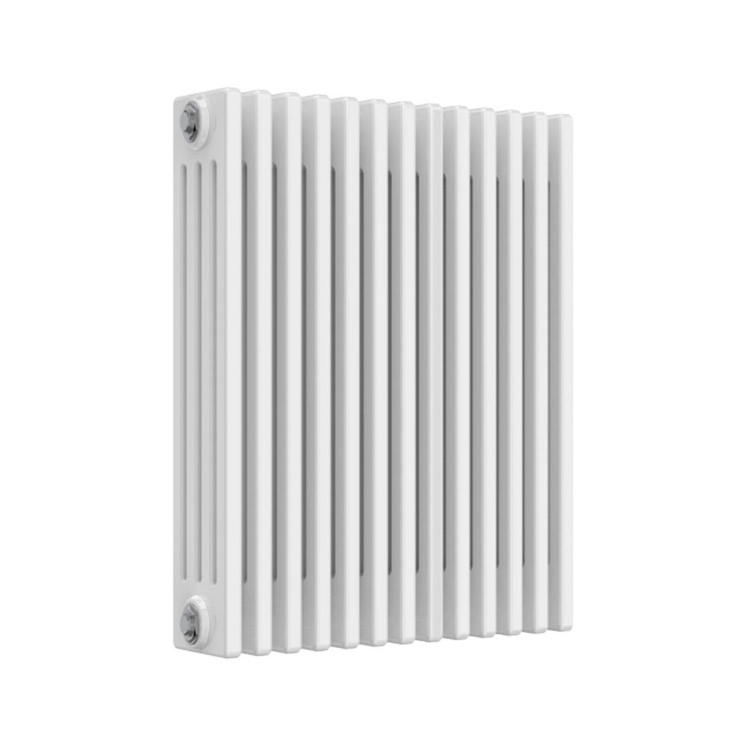 Ascari Classic 4 Column Designer Radiator 750mm x 605mm White