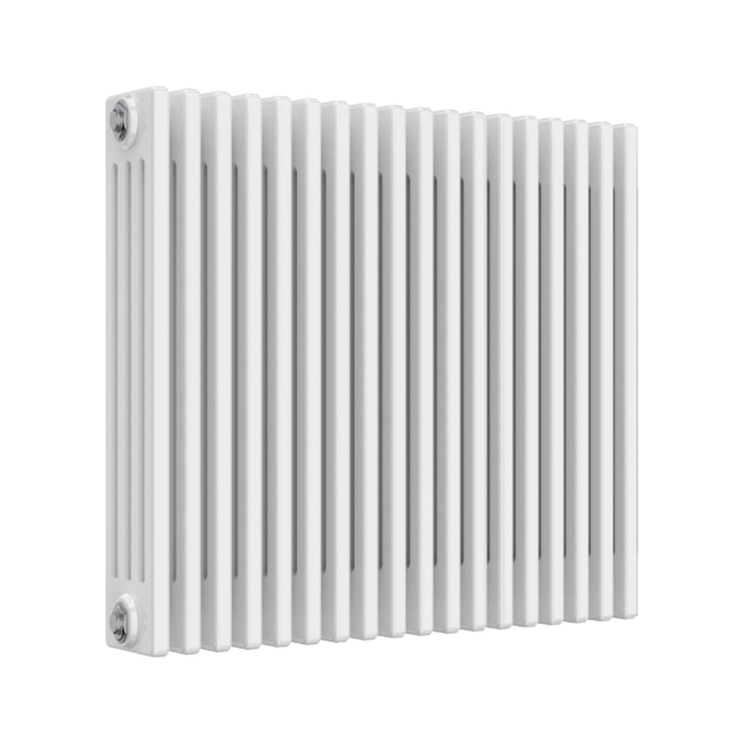 Ascari Classic 4 Column Designer Radiator 750mm x 830mm White