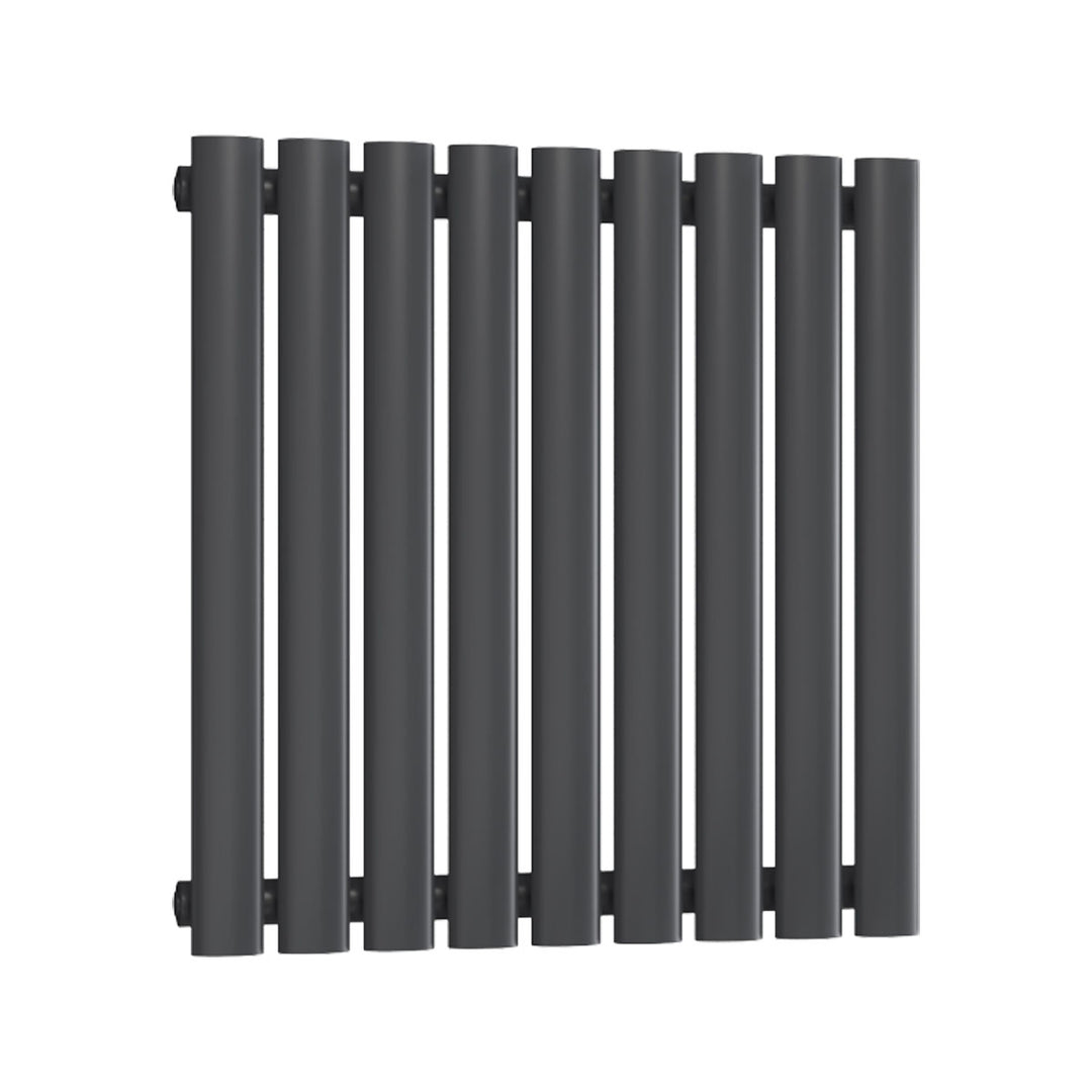 Andretti Single Designer Radiator 600mm x 540mm Anthracite