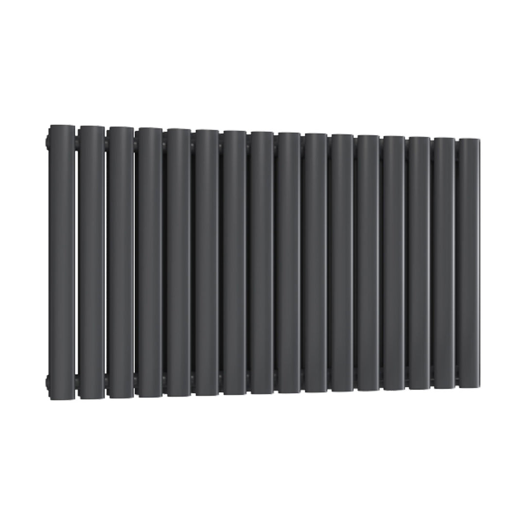 Andretti Double Designer Radiator 600mm x 960mm Anthracite