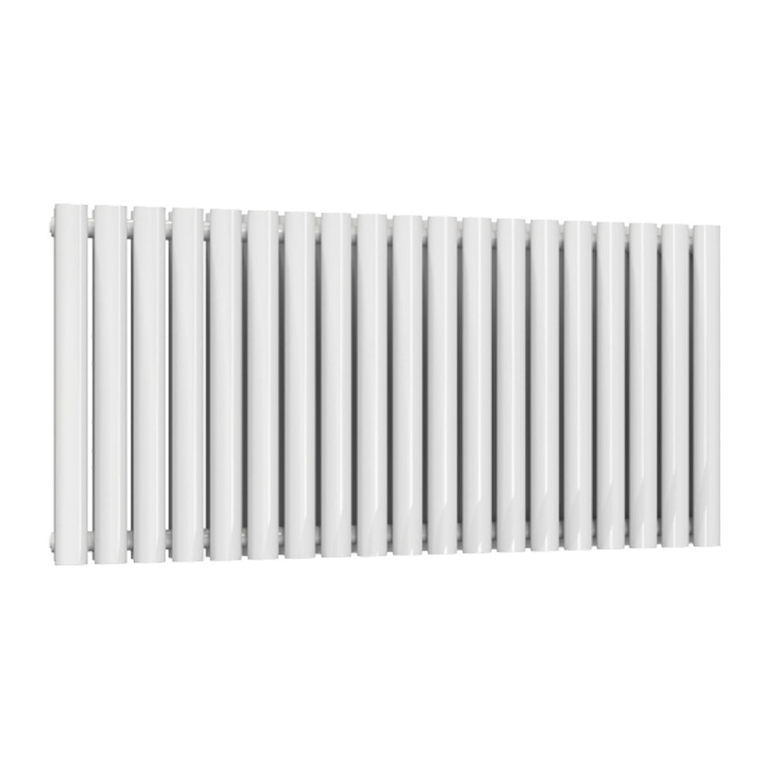 Andretti Double Designer Radiator 600mm x 1140mm White