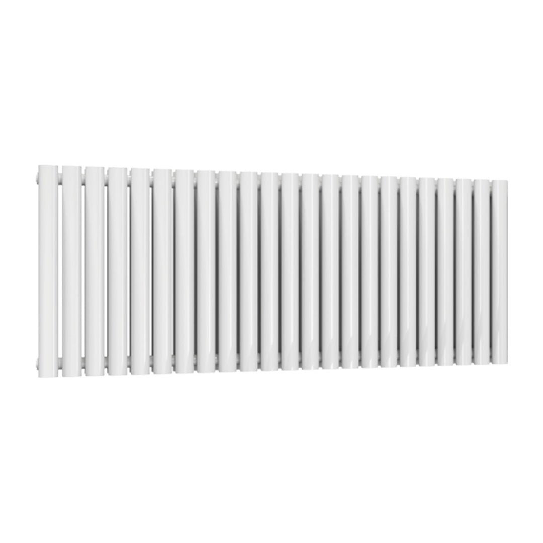 Andretti Double Designer Radiator 600mm x 1440mm White