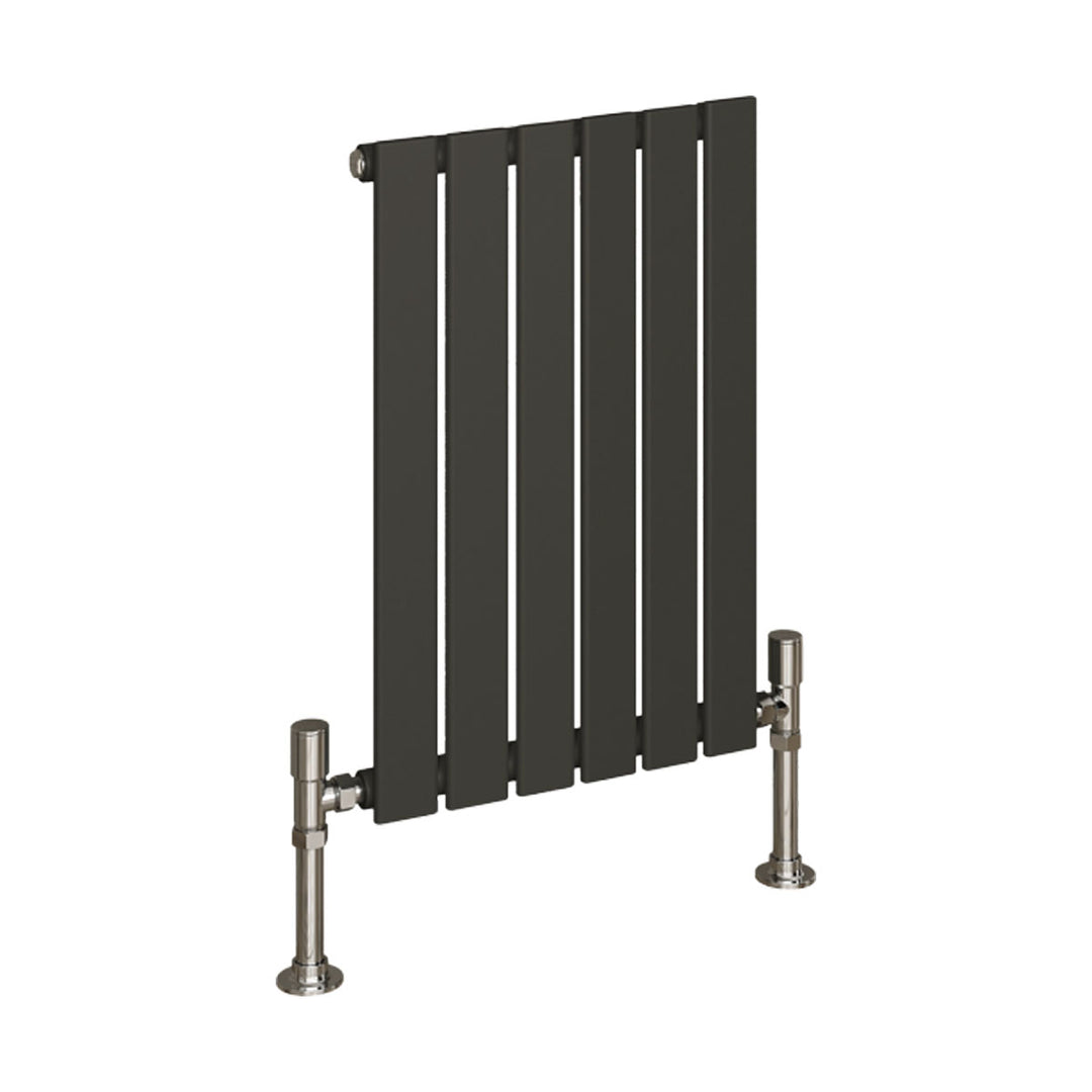 Alonso Single Designer Radiator 600mm x 420mm Anthracite