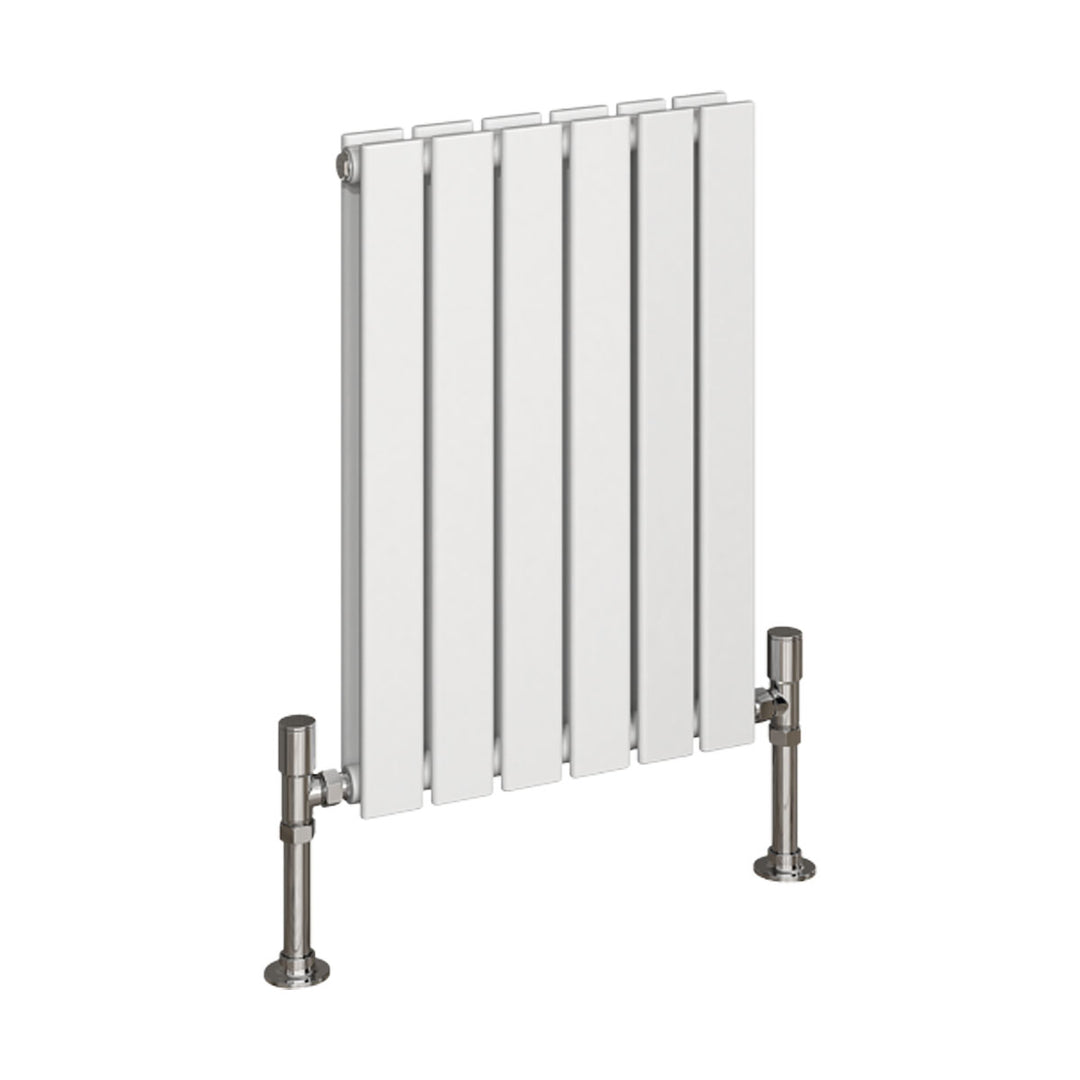 Alonso Double Designer Radiator 600mm x 420mm White