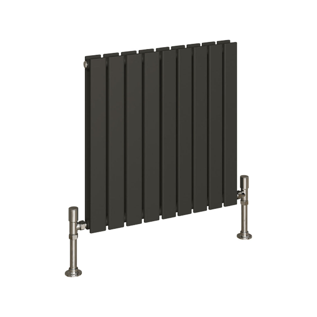 Alonso Double Designer Radiator 600mm x 630mm Anthracite