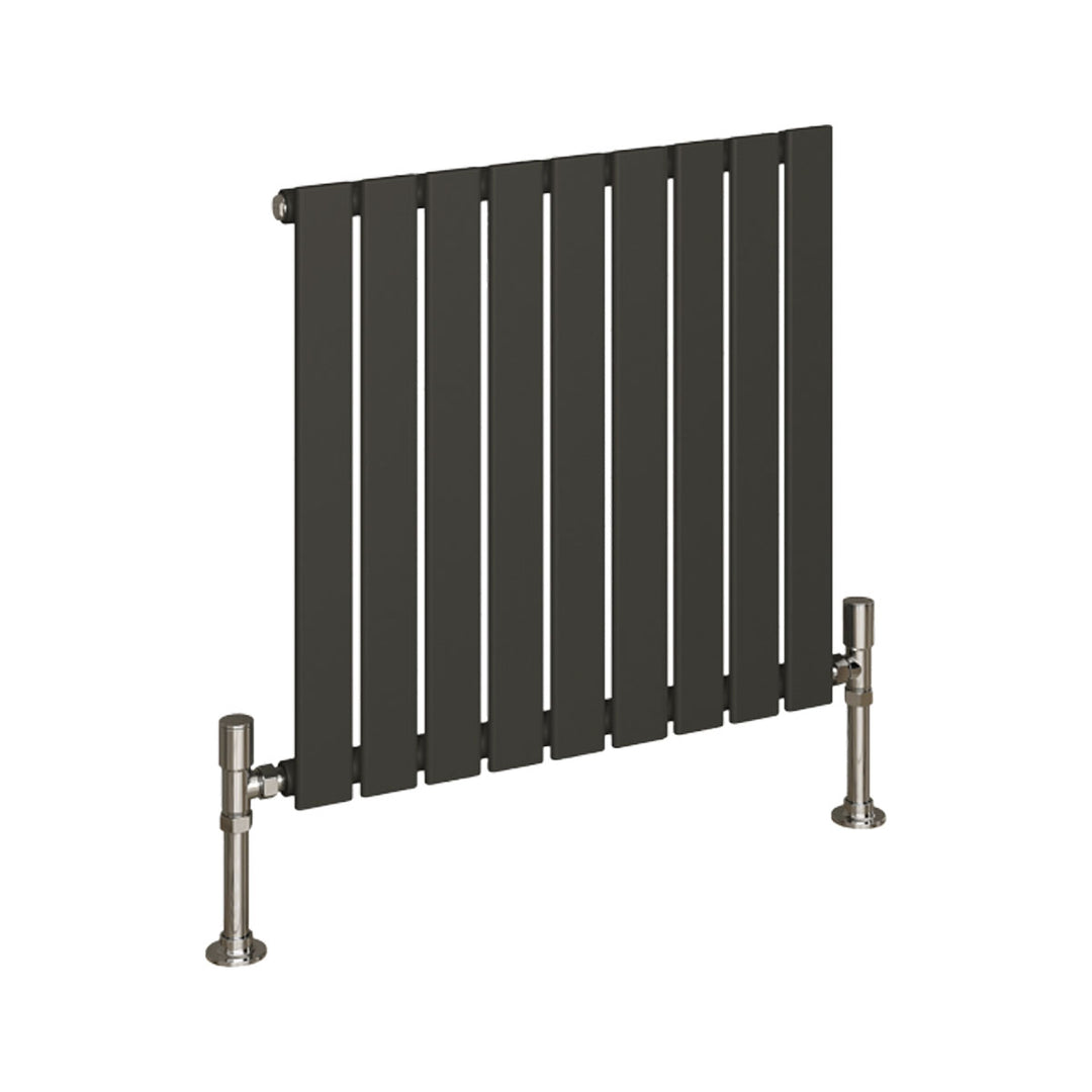 Alonso Single Designer Radiator 600mm x 630mm Anthracite