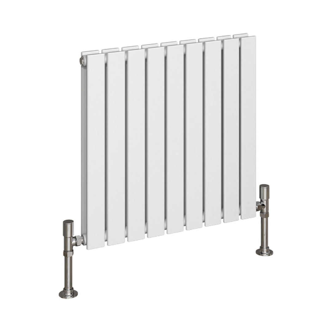Alonso Double Designer Radiator 600mm x 630mm White