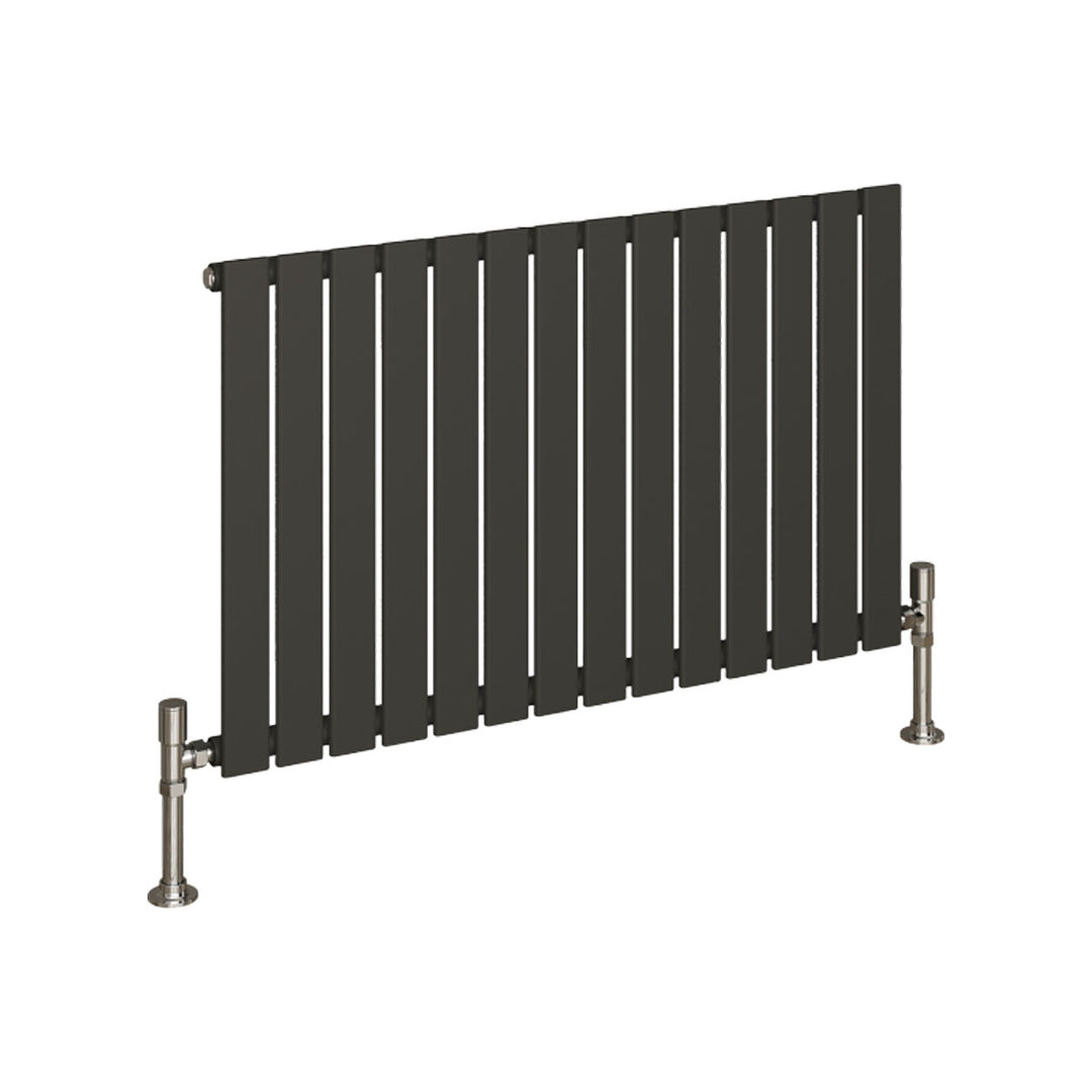 Alonso Single Designer Radiator 600mm x 980mm Anthracite