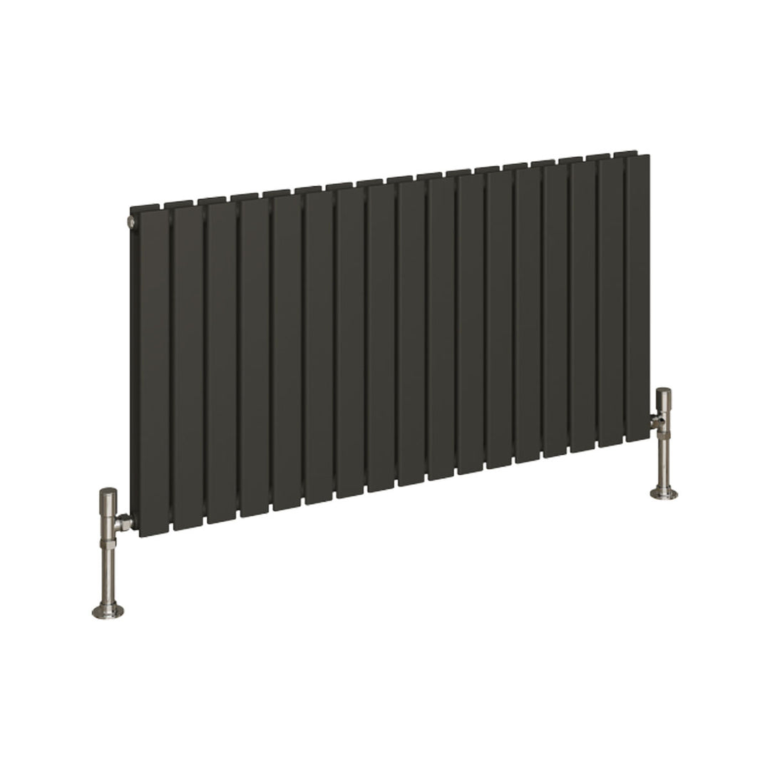 Alonso Double Designer Radiator 600mm x 1190mm Anthracite