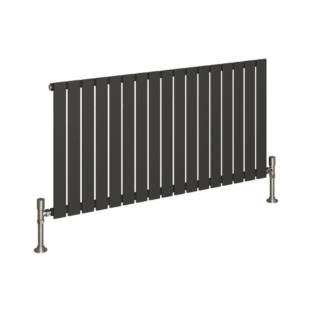 Alonso Single Designer Radiator 600mm x 1190mm Anthracite
