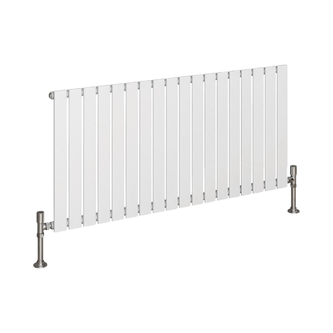 Alonso Single Designer Radiator 600mm x 1190mm White