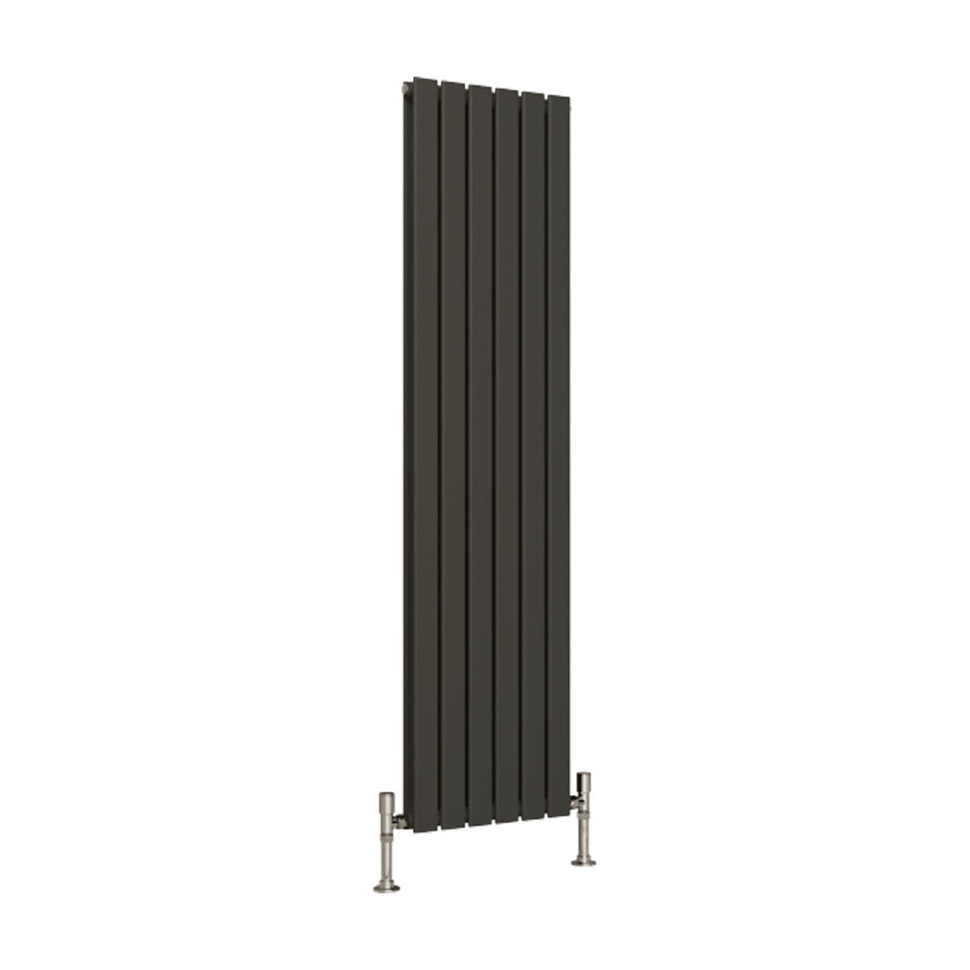 Alonso Double Designer Radiator 1600mm x 420mm Anthracite