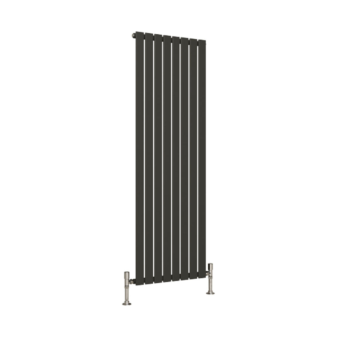 Alonso Single Designer Radiator 1600mm x 560mm Anthracite