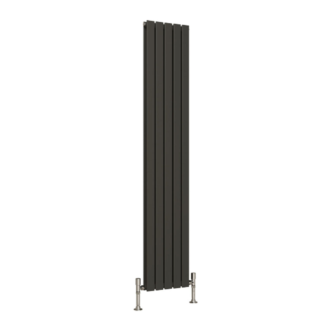 Alonso Double Designer Radiator 1800mm x 350mm Anthracite