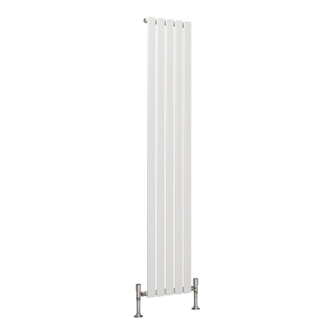 Alonso Single Designer Radiator 1800mm x 350mm White