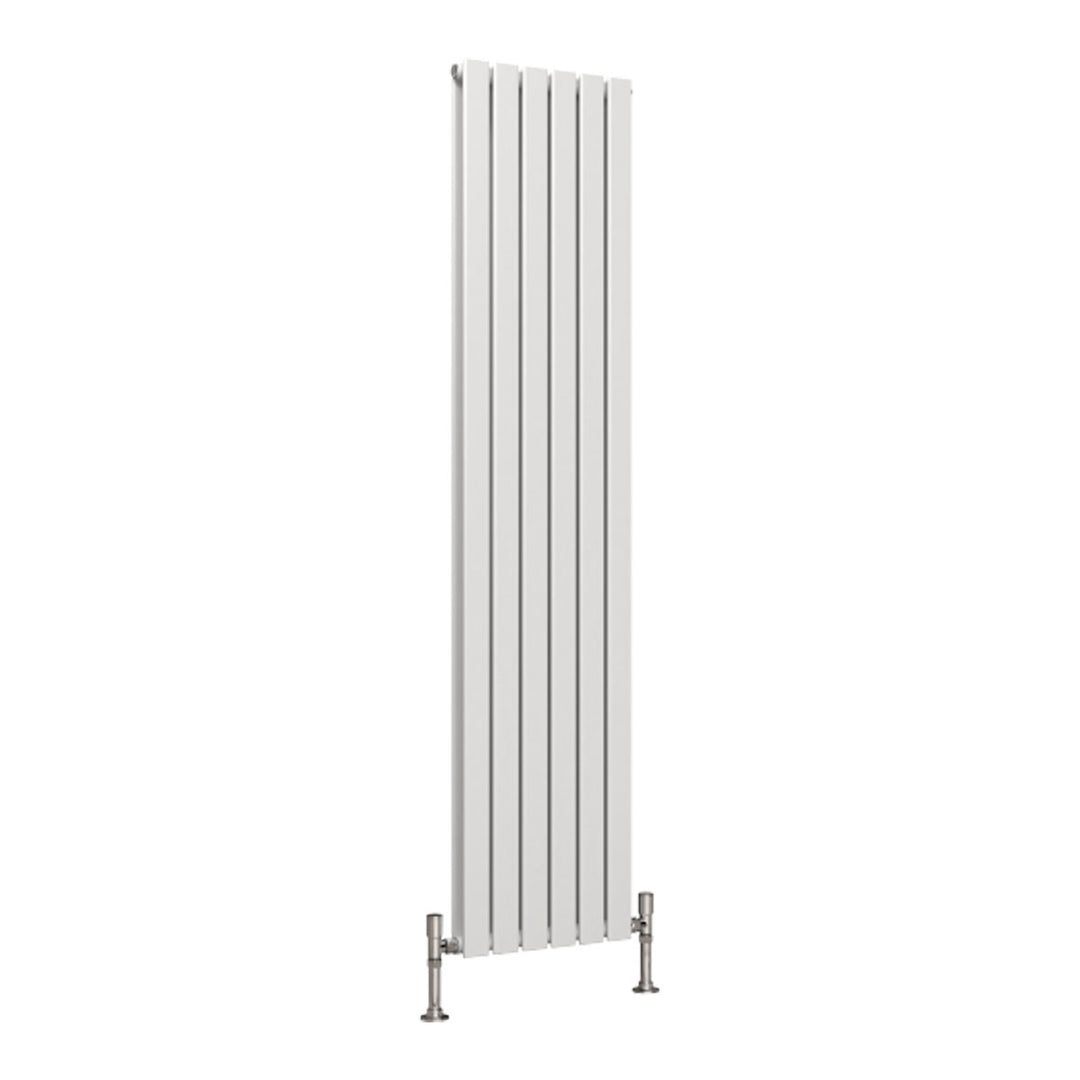 Alonso Double Designer Radiator 1800mm x 420mm White