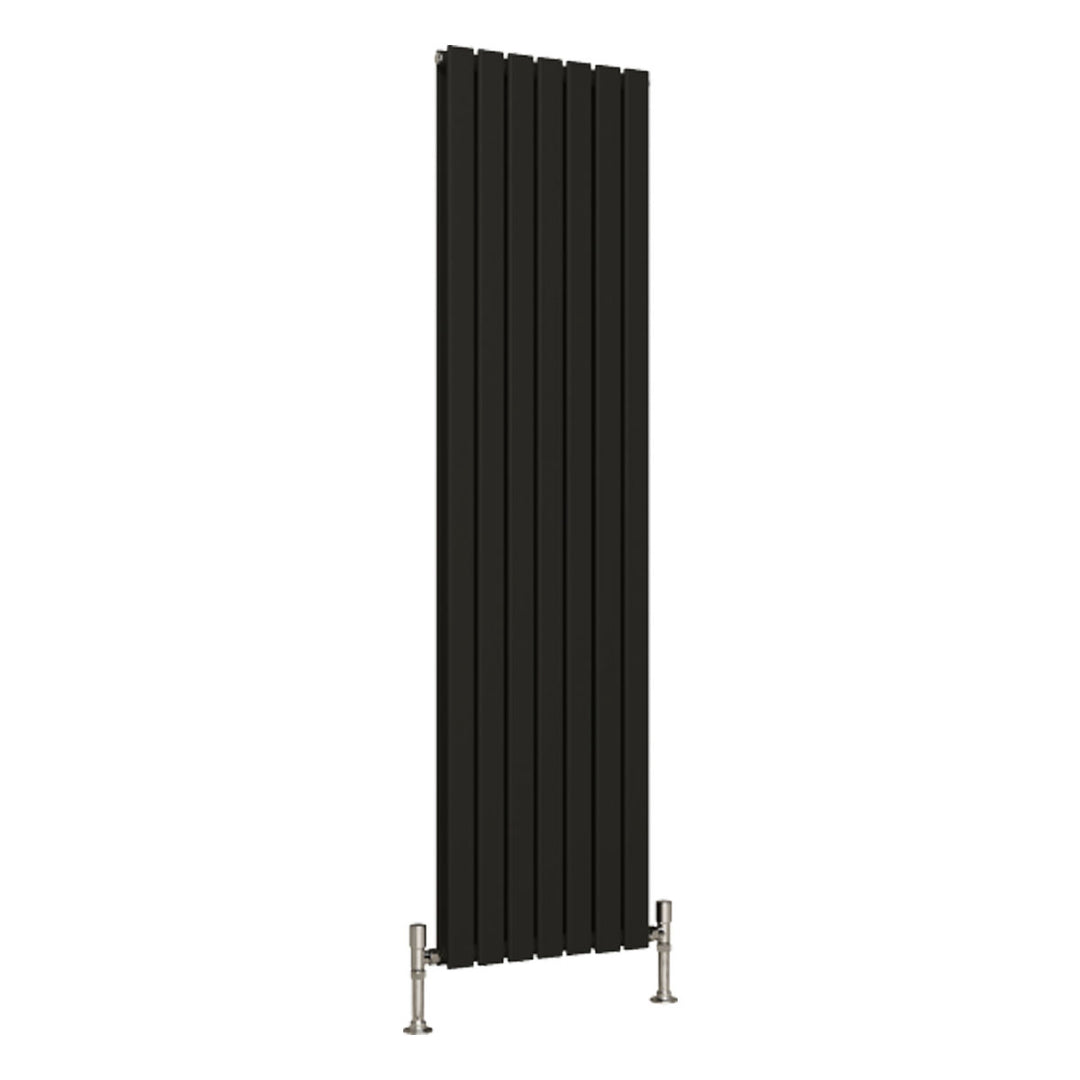 Alonso Double Designer Radiator 1800mm x 490mm Black