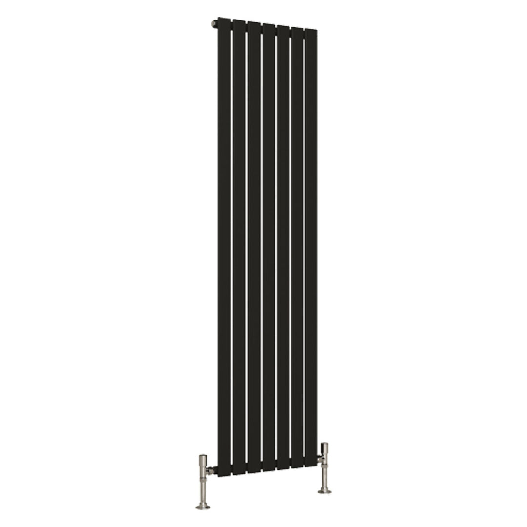 Alonso Single Designer Radiator 1800mm x 490mm Black