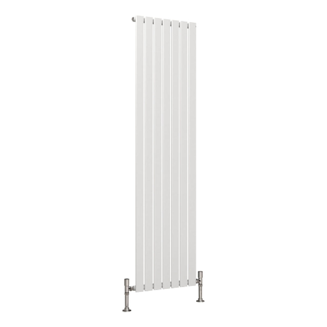 Alonso Single Designer Radiator 1800mm x 490mm White