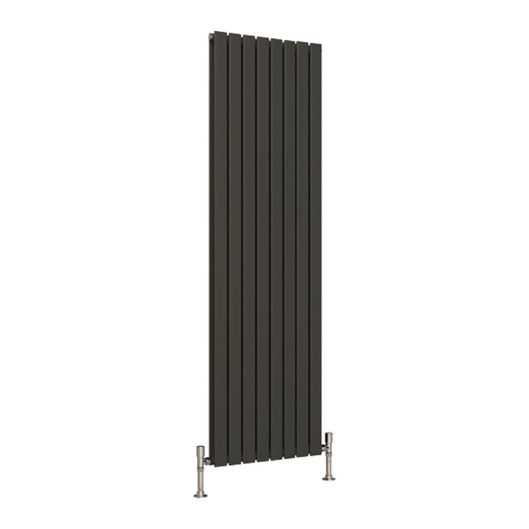Alonso Double Designer Radiator 1800mm x 560mm Anthracite