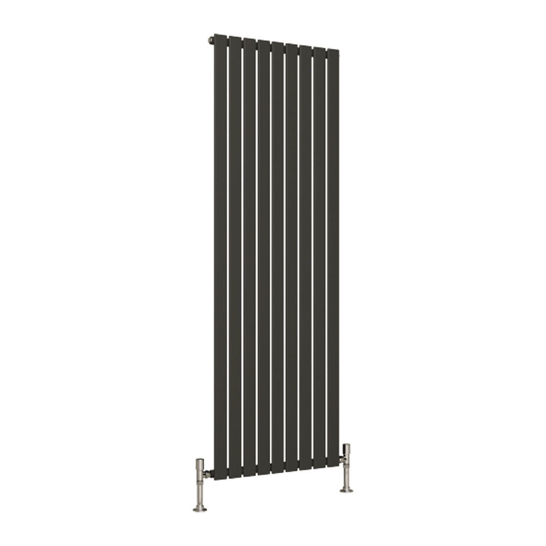 Alonso Single Designer Radiator 1800mm x 630mm Anthracite