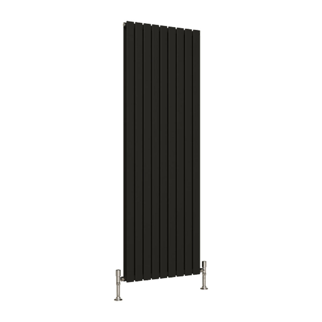 Alonso Double Designer Radiator 1800mm x 630mm Black