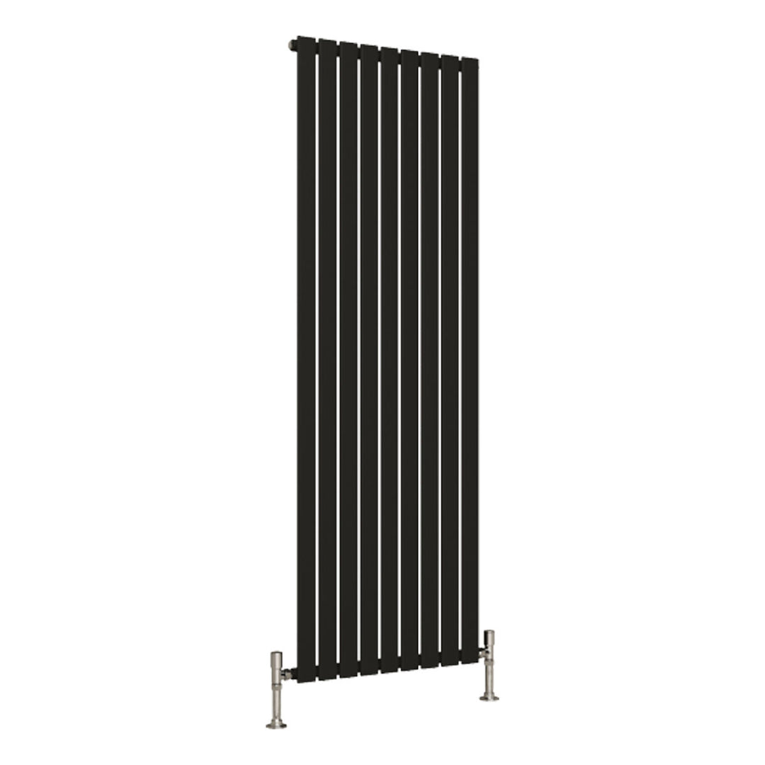 Alonso Single Designer Radiator 1800mm x 630mm Black