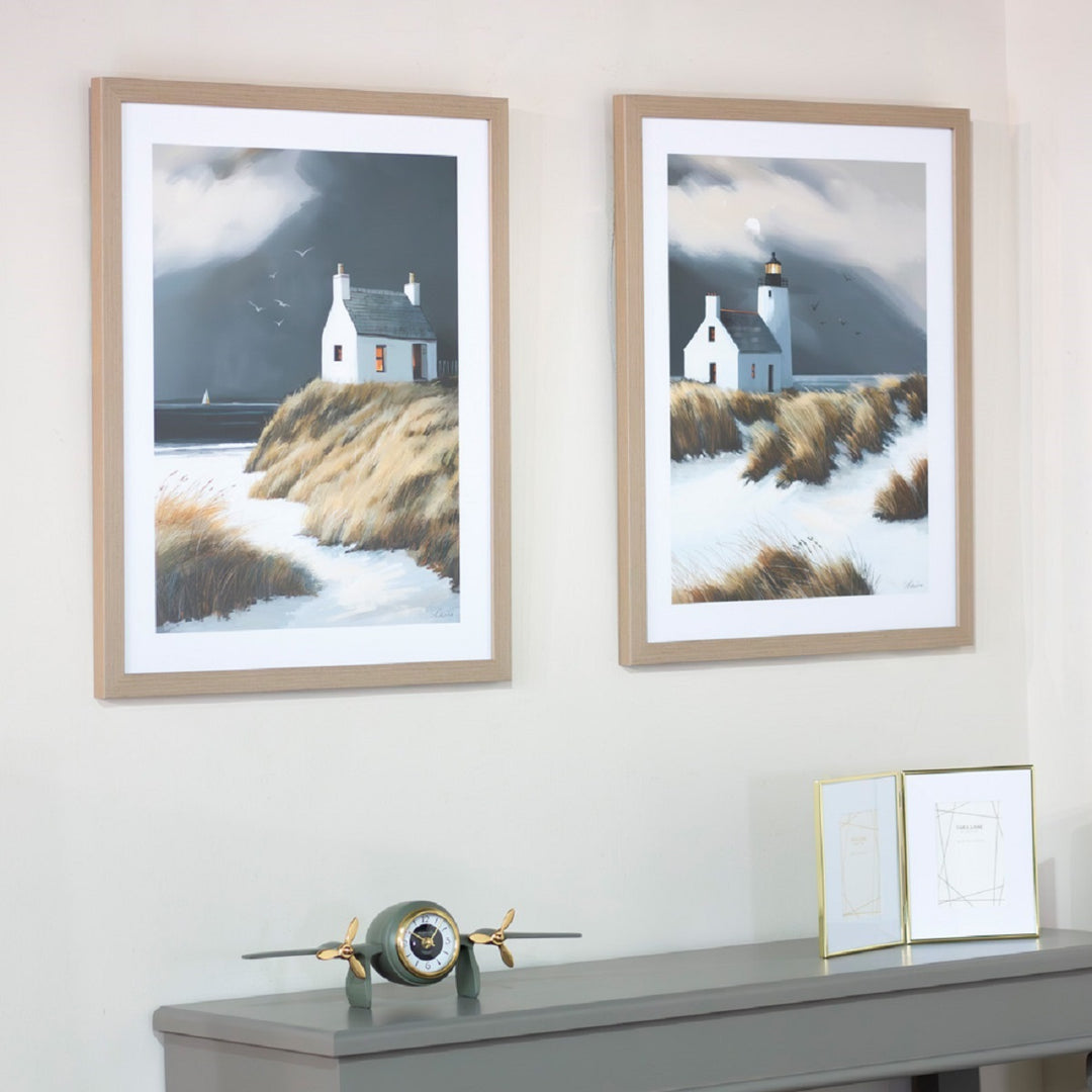 Framed Canvas Beyond The Dunes