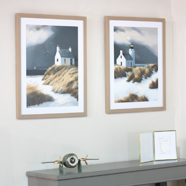 Framed Canvas Beyond The Dunes