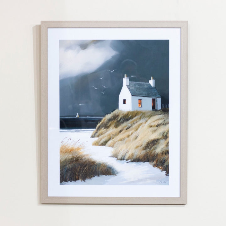 Framed Canvas Beyond The Dunes