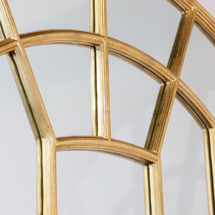 Celine Window Mirror 100 x 150cm Gold