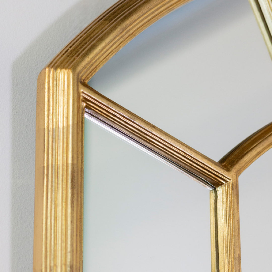 Celine Window Mirror 100 x 150cm Gold