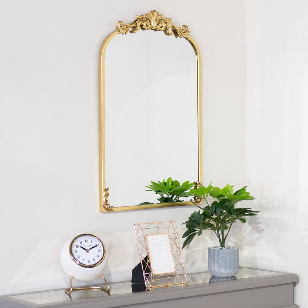 Charlotte Mirror 76cm Gold