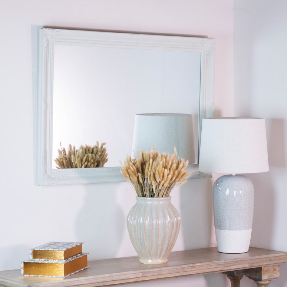 Lyon Mirror 60 x 90cm - Biscuit