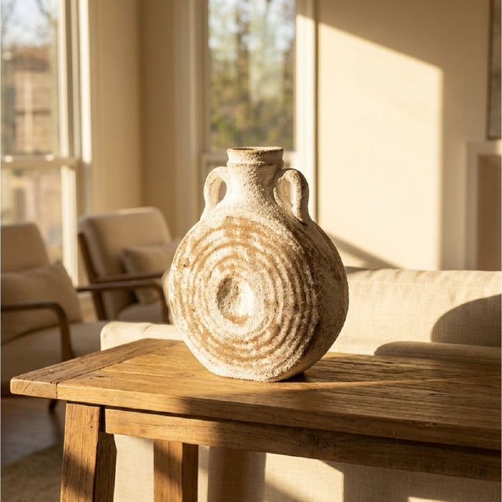 Rustic Sand Vase 23cm
