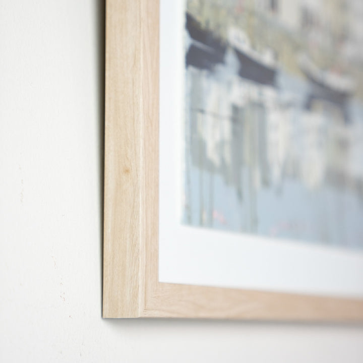 Framed Print Harbour Life/Dockside