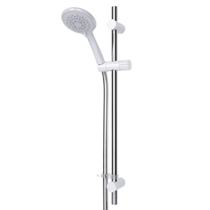 Triton Pro-Fit 8000 Series Shower Kit Complete - White/Chrome