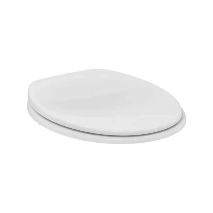 Ideal Standard Waverley white soft close toilet seat with classic styling, designed to fit compatible Waverley toilets.