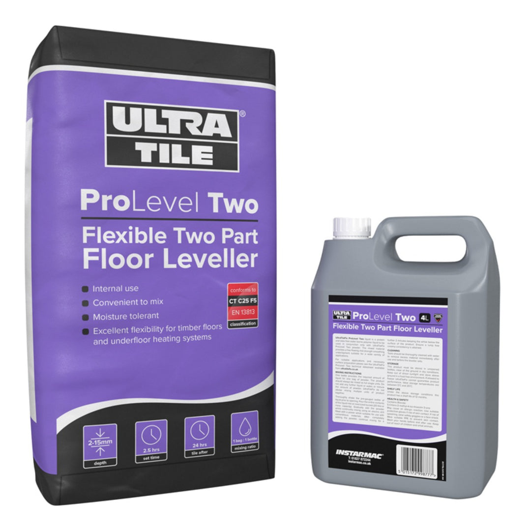UltraTile Fix ProLevel Two - Flexible Two Part Floor Leveller - 20kg