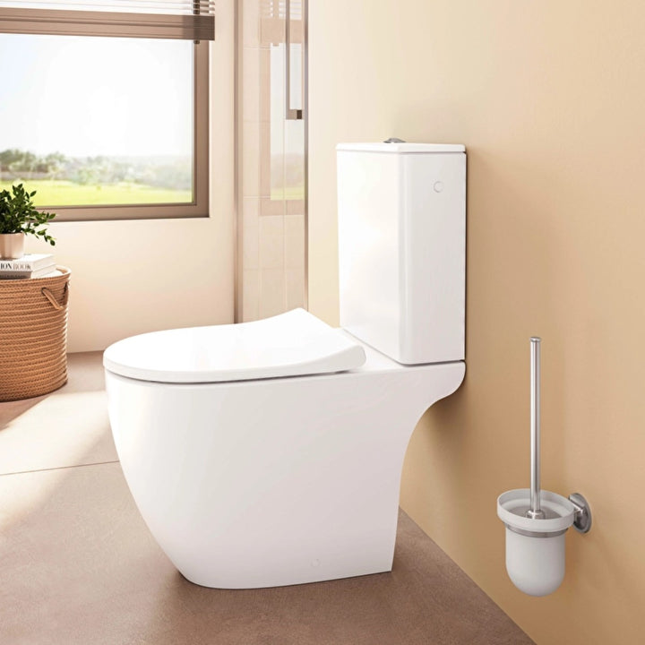 Vitra Sento Rimless Open Back Toilet with Soft Close Seat
