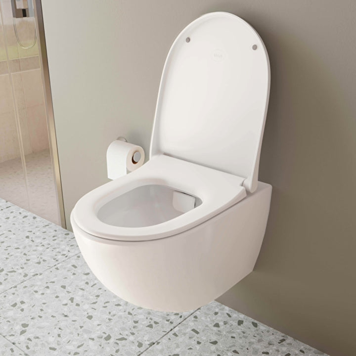 Vitra Sento Rimless Wall Hung Toilet and Soft Close Seat