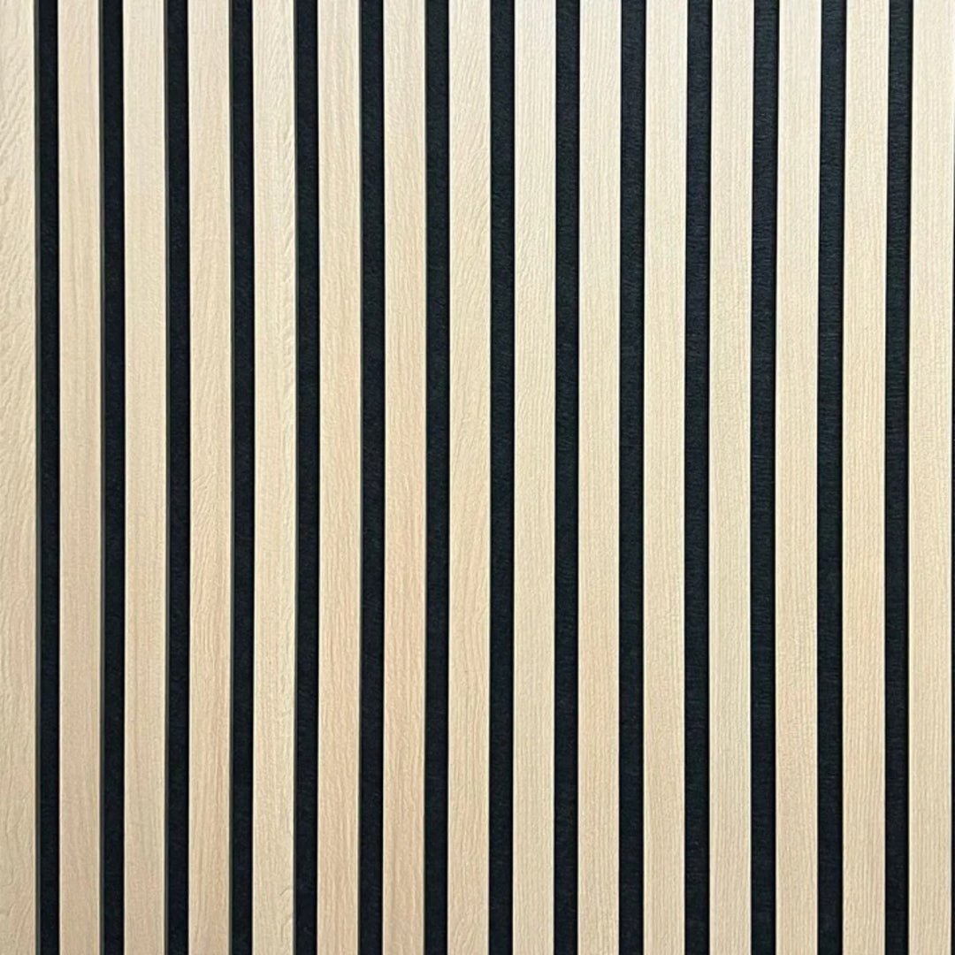 Acoustic Wall Panel 600 X 2400mm - Natural Oak Woodgrain