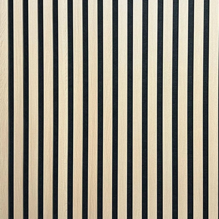 Acoustic Wall Panel 600 X 2400mm - Natural Oak Woodgrain