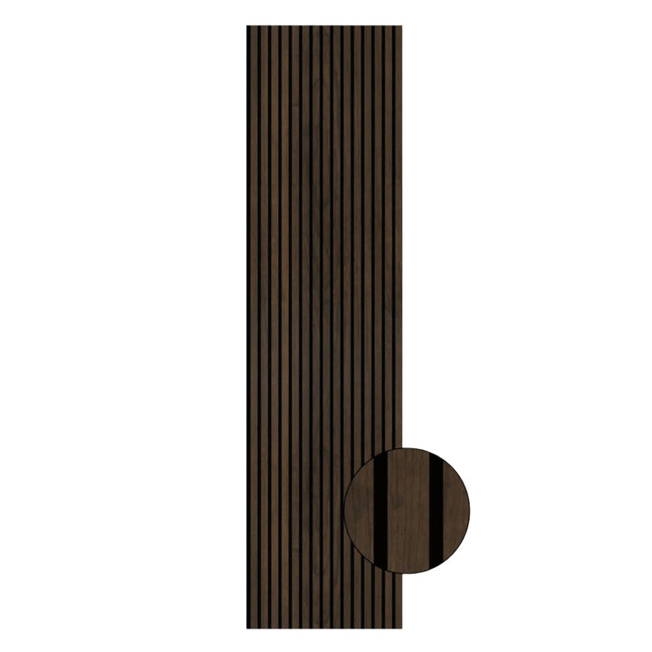 Acoustic Wall Panel 600 X 2400mm - Walnut Woodgrain